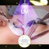 UV Eyelash Glue UV Glue 5ml UV DIY Lash Extensions Glue Light Curing Eye Lash Glue UV Lash Glue Adhesive 1-Second Quick-Drying Waterproof No Lash