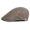 New Summer Beret For Men's Visor Fashion Cotton Caps Men Berets Casual Vintage Outdoor Flat Flat Hat Adjustable