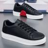 Men's Sneakers High Quality Leather Casual Shoes Luxury Business Office Shoes Trendy Skateboard Shoes Zapatillas Hombre