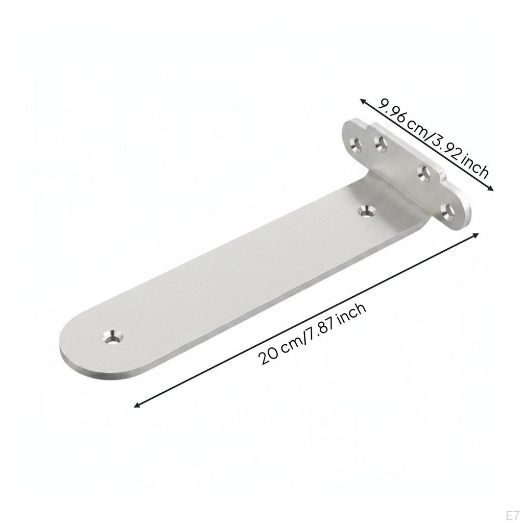 Stainless Steel Shelf Bracket Thickened Heavy Duty Wall Solid Construction Corner Brace