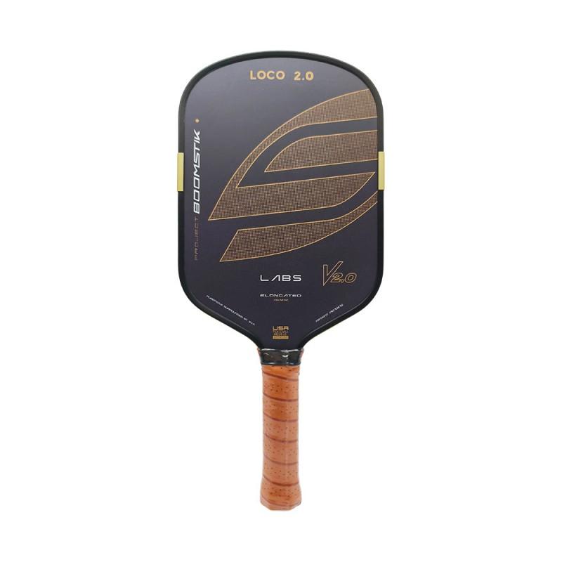 Selkirk X Peak Performance LOCO 2 Boomstik Carbon Fiber Pickleball Paddle Vintage Gold Skull Design Lightweight Pro Play