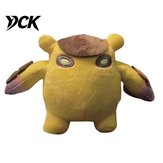 Portable Stress Relief Toys Mini Plush Squeeze Toy, Cute Soft Stuffed Figure, Decorative Cartoon Ornaments Desk Decor, Collectible Trinkets for Kids,