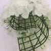 Green Artificial Flower Wall Panels Plastic Rack for Wedding Ceremony Decoration Photo Area Party Event