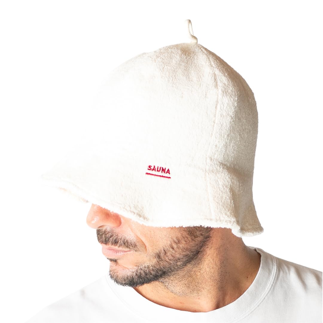 

[14+ ICHIYON PLUS] Sauna Hat Towel Fabric Washable Towel Material Machine Washable Large Size Deep Style 61cm 101988-142-105