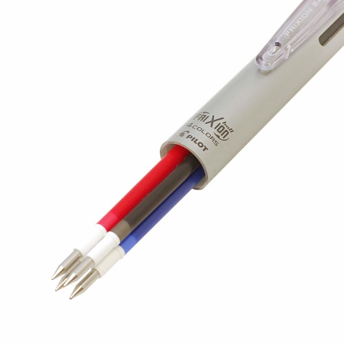 Pilot 4-color ballpoint pen Frixion Ball 4 Slim 0.38mm [Gradient Light Blue] LKFB-8