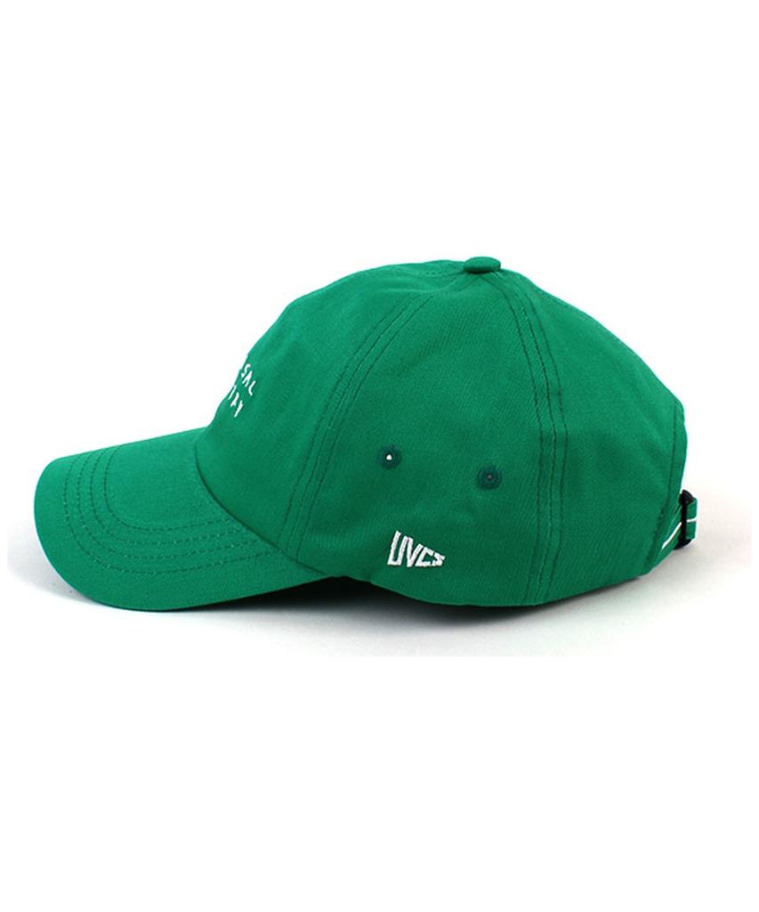Yunibeosyeolkemiseuteuli Front Logo Cotton Green Ballcap