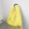 Luxuriöse Flauschige Plüsch Damen Umhängetasche Weiche Kunstpelz Taschen für Damen Übergröße Handtasche Winter Puffy Hobo Designer Shopper Tragetasche
