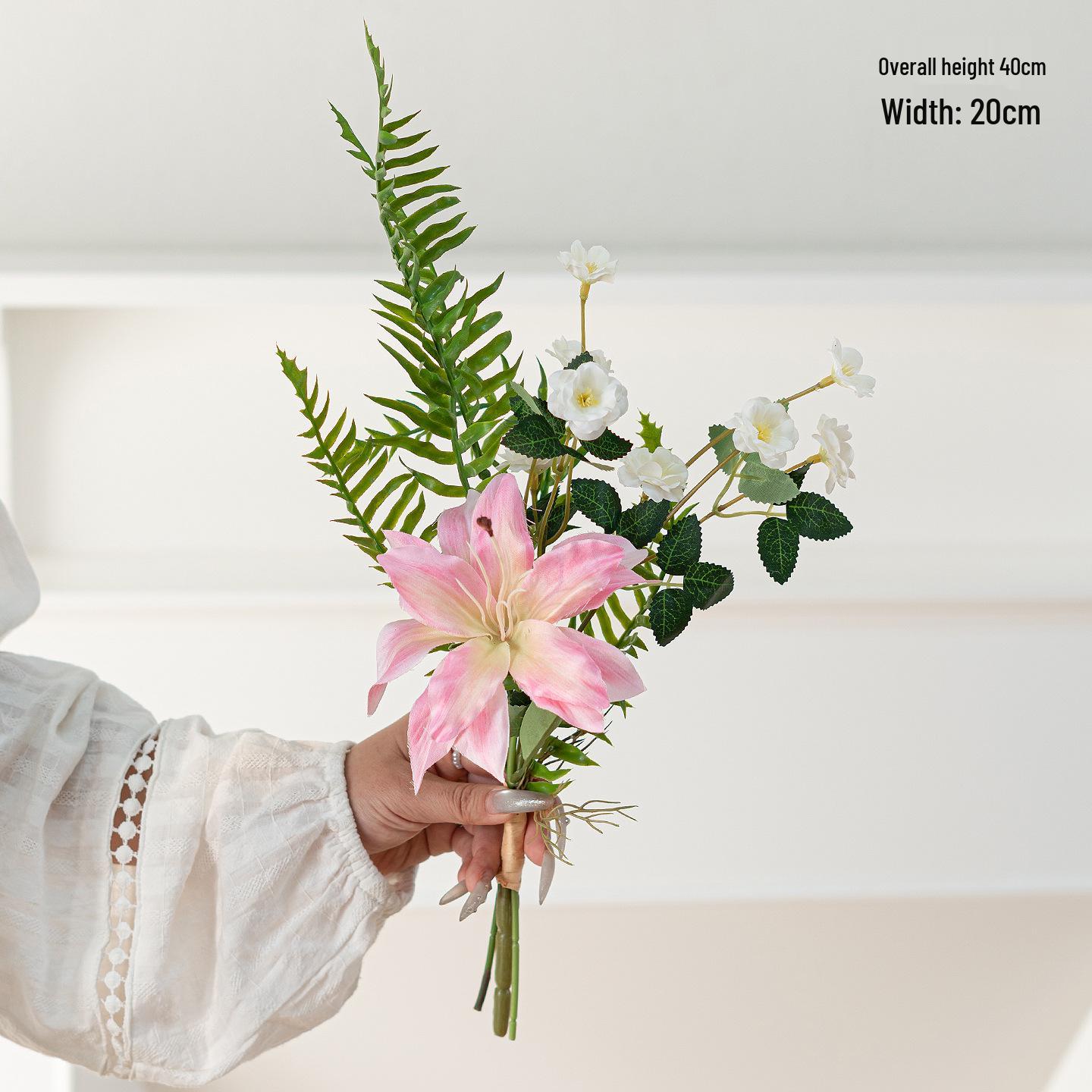 

Small Flower Bouquet for Home Decor, Display, Ornaments, and Photography Props