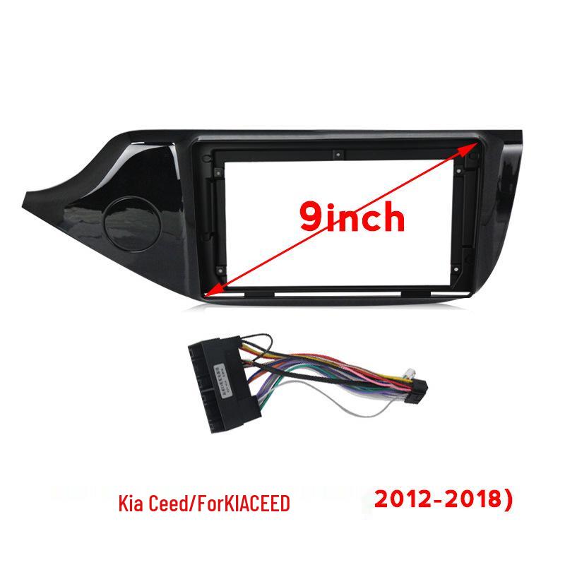 

Навигационная система Android для Kia CEED 12-18 с большим экраном и переменной проводкой рамки 40x14.6 cm
