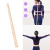 Wood Yoga Training Stick Correct Postures Exercise Stick Postures Corrector Open Shoulder Stick Back Straightener