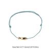 Blue Rope Fish Hollow Geometry Anklets Woven  Fashionable   Women