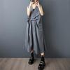 Sleeveless Plus Size Vintage New In Dresses for Women Casual Loose Long Summer Dress