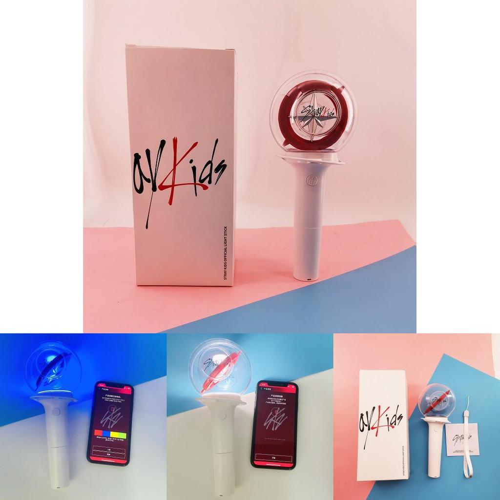 Bastone luminoso fluorescente di supporto per Stray Kids per concerti e feste