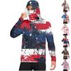 Camiseta Casual con Capucha de Manga Larga para Hombre con Protección Solar
