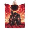 Berserk Decke Super Weich Lustig Plüsch Überwurfdecke Für Mädchen Jungen Sofa Bett Flanell Tagesdecke Bettbezug