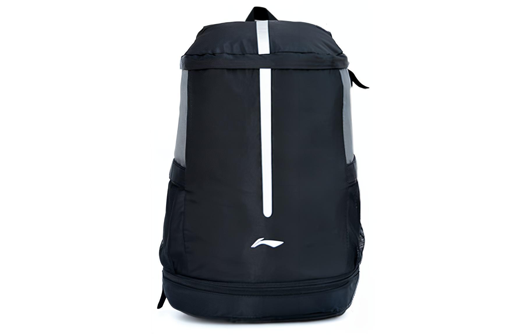 Li Ning Polyamide Backpack Regular Unisex Black ABDM015-3