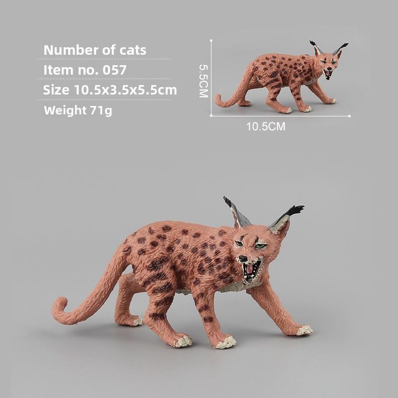Realistic Wild Animal Models Pvc Material For Collection Learning And Nature Display Purposes