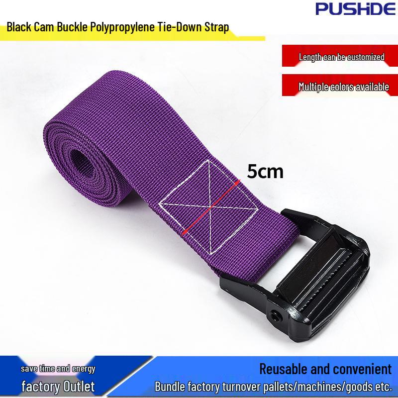 Zinc Alloy Cam Buckle Polypropylene Strap for Cargo Tie-Down