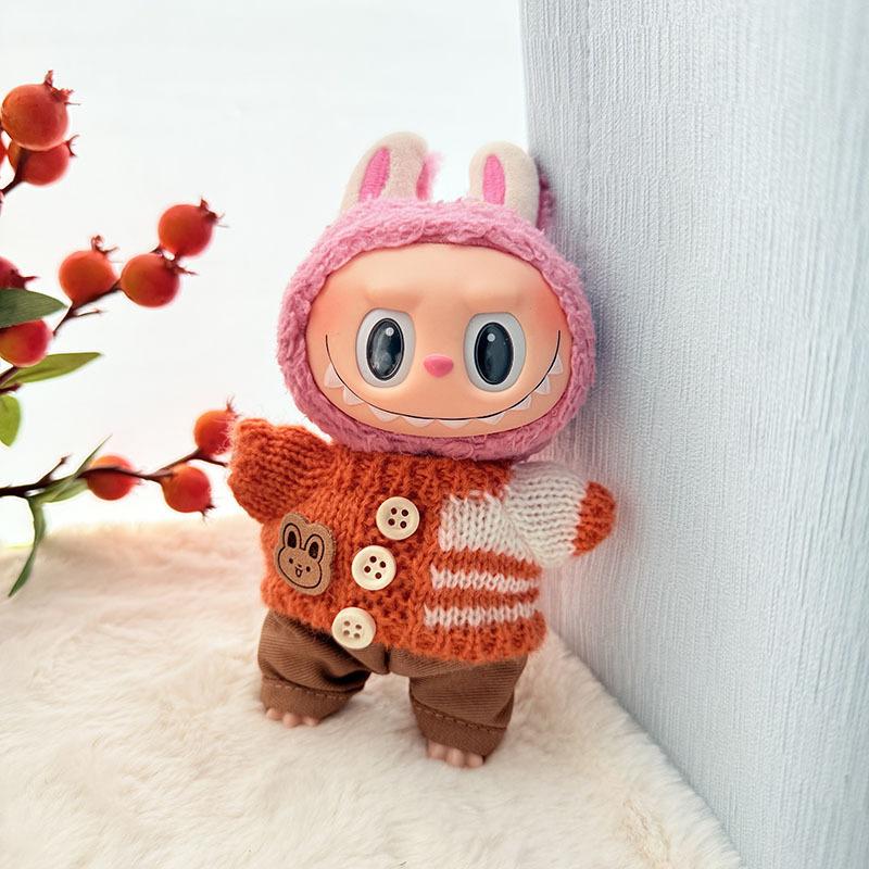 [Nur Kleidung] Schlüsselanhänger der ersten und zweiten Generation, Kleideranhänger, Etikett für sitzenden Partybären, Schal, Hut.