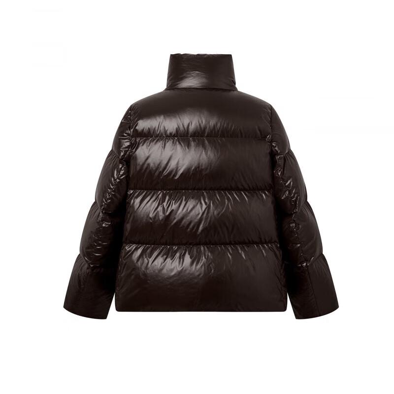 HAZZYS Women's Loose Fit Stand Collar Down Puffer Jacket