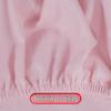 Mini Baby Crib Sheet Set - Soft Cotton Flannel Bedding for Newborns, Solid Color, 2-Piece