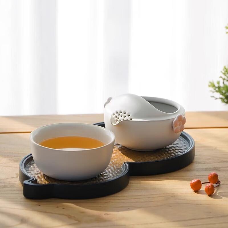 Wanqiantang Portable Ceramic Personal Tea Set