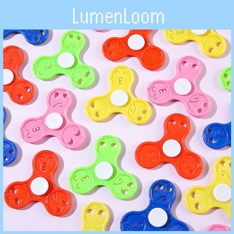 Creative Expression Bearingless Plastic Fingertip Gyroscope Children Toy For Stress Relief And Focus