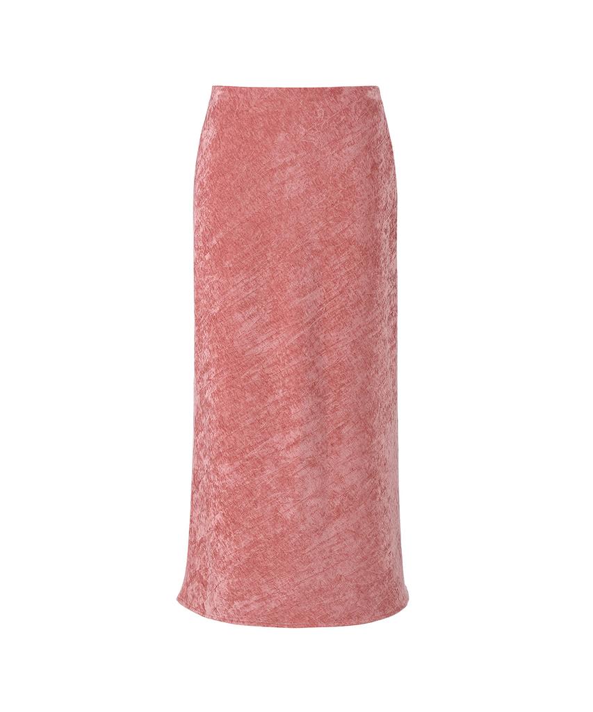 Rene J Velvet Modern Long Skirt