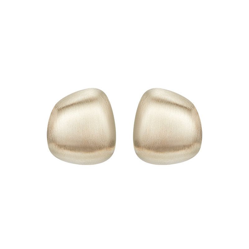 

Brushed Metal European and American Style Earrings for Women, Niche Fashion, Everyday Commuter Earrings, Spring and Summer Earrings, Hot-Selling Items Titanium