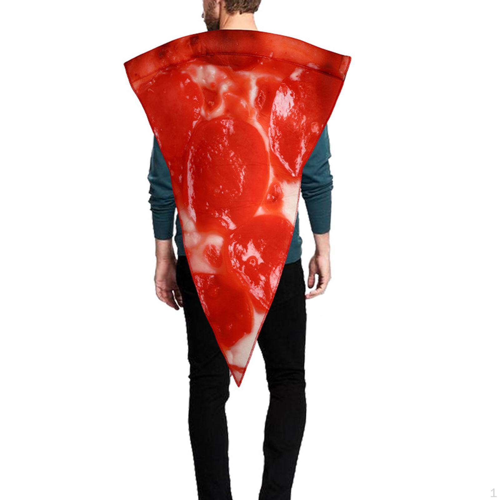 

Аксессуары для костюма пиццы Удобный Хэллоуин для карнавальных торжеств Length 103cm