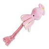 Giocattolo di peluche per cani a forma di polpo, colori vivaci, giocattolo di peluche interattivo per cani con corda per