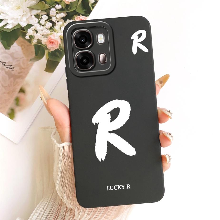 For Oppo A6s 5G Case CPH2789 Cute Lucky Letters Cover Shockproof Soft Silicone Case For Oppo A6s 4G CPH2815 A 6s OppoA6s 5G Bags
