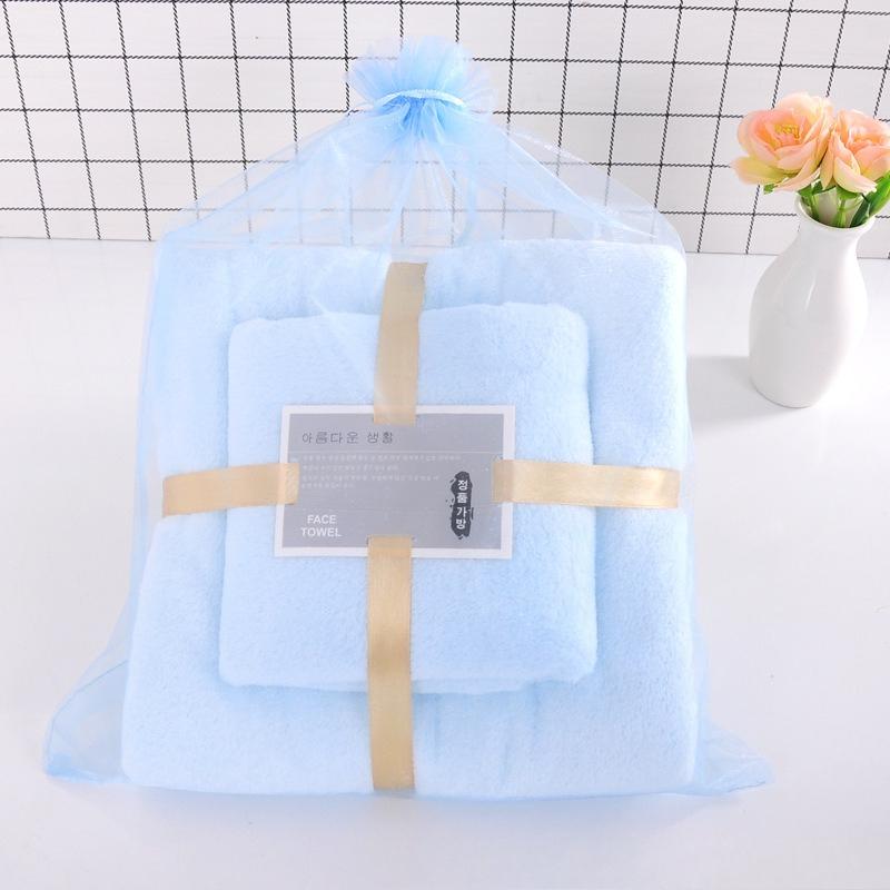 Bathroom Towel Friendly To Skin Ultra Soft Superior Absorbency Quick Dry Versatile Usability Bath Towel Set