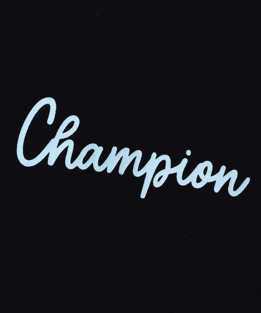 Champion Short Sleeve USA Crew Graphic Logo Men's T-Shirt, Basic, Black, 100% Cotton, Print, Neck, Print, C3-B341