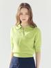 LORDLOAR Signature Collar Knit Green