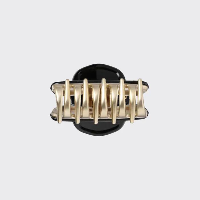 [Alexandre de Paris] Vendôme Hair Clip Black 4.5