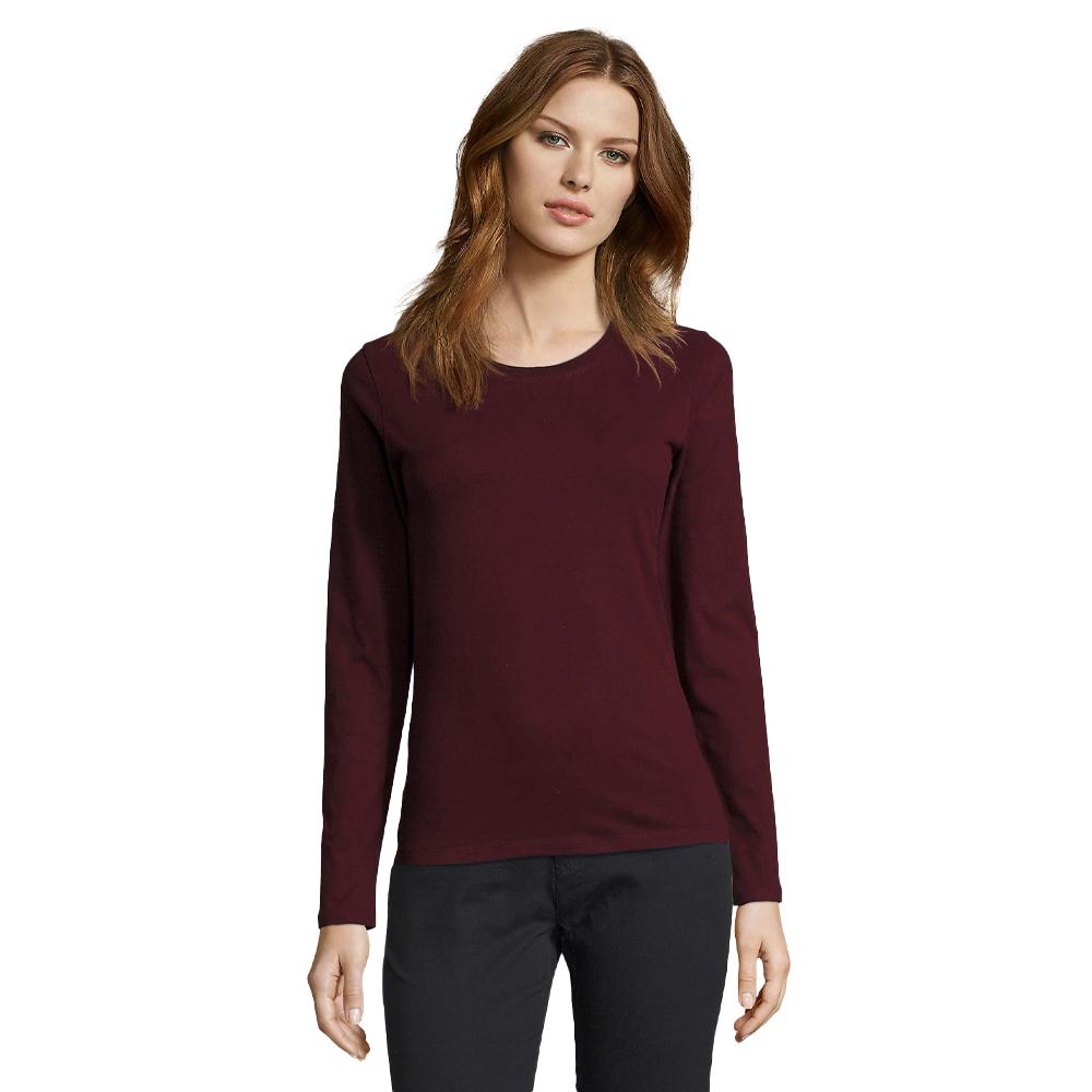 Womens/Ladies Imperial Long-Sleeved T-Shirt