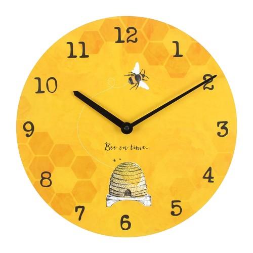Something Different Bee On Time Wall Clock