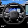 Leather Car Steering Wheel Cover for BYD Song Plus Seal U King Sealion 6 7 Dolphin Mini Seagull Shark 2024 2025 2026 Accessories