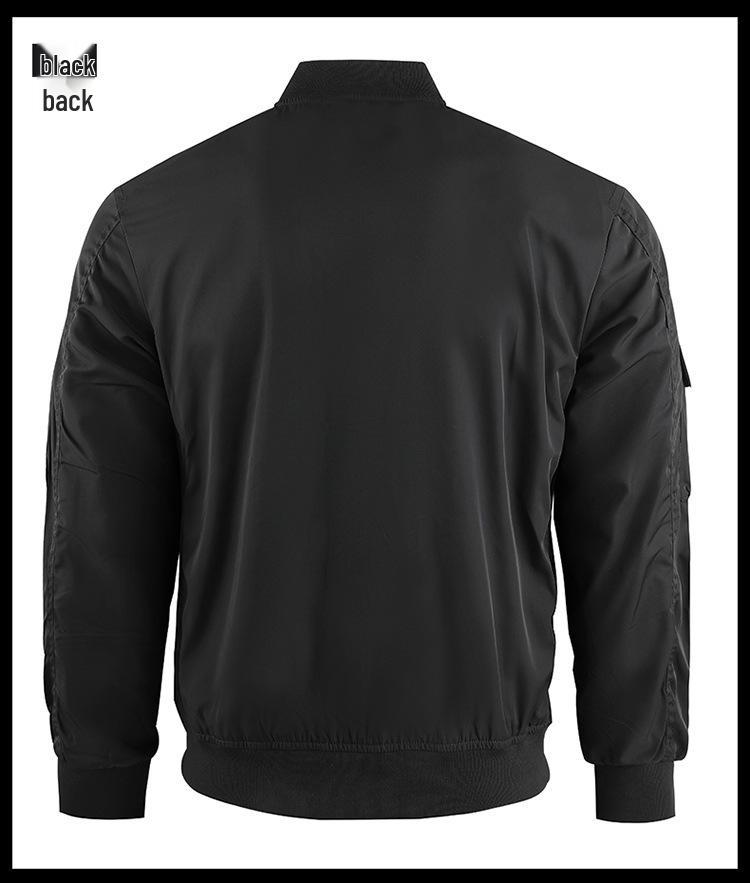 Men's Multi-pocket Water-resistant Bomber Jacket - European & American Style 8809