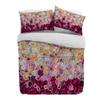 Colorful Rose Flower Duvet Cover With Pillow Case Custom 3pcs Bedding Set Quilt Cover Double Bed Home Textile