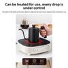 304 Stainless Steel Wooden Handle Espresso Coffee Pot for Home and Commercial Use, Long Spout and Fine Nozzle Drip Coffee Maker for Brewing