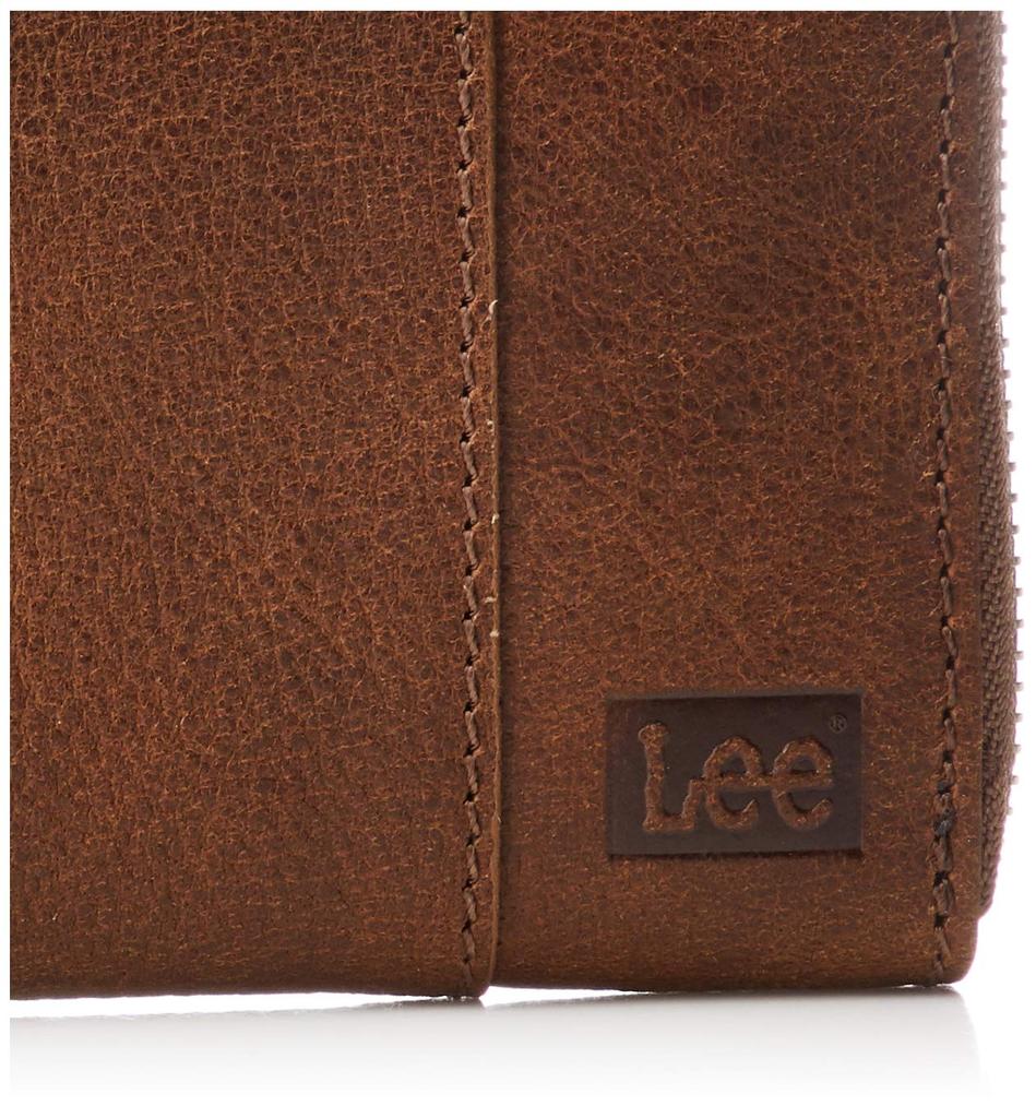 Lee Premium Soft Cowhide Leather Genuine Leather Wallet Zipper-Around