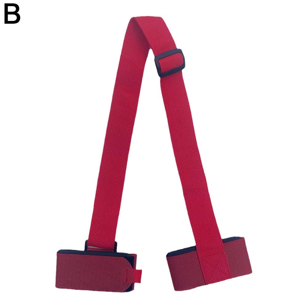 Ny nylon skistav skulderreim Justerbar bærbar skiholder stropper for menn kvinner Barn snowboard tilbehør