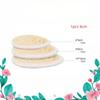 Natural Loofah Exfoliating Facial Puff 1Pcs Soft Skin-Friendly Wash Sponge Portable for Daily Makeup Cleansing
