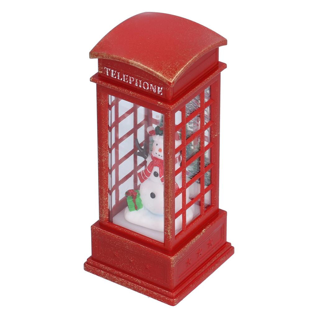 Christmas Decorative Lantern Christmas Table Night Light Lighted Snow Globe LanternOld Man