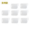 20 Pieces Fridge Organizer Storage Organization Divider Plastic Storage Divider Plywood Kitchen Bottle and Jar Rack Organizer