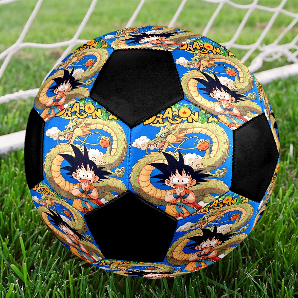 Dragon Ball Indoor Soccer Ball Colorful Machine Stitched PVC Size 5 Team Training Competition Ready Durable High-Bounce Cool Sports Gift