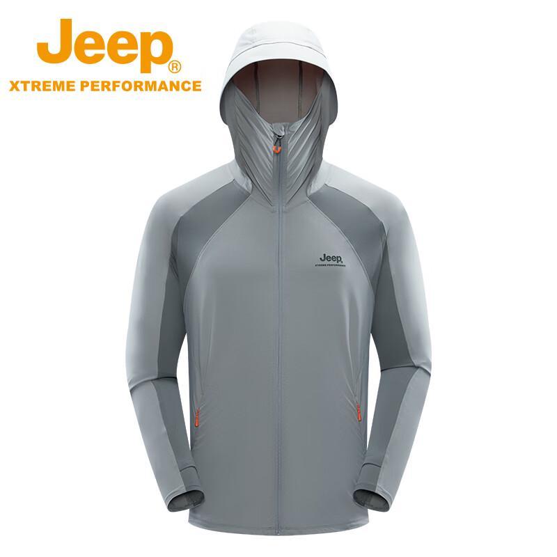 Jeep Outdoor Lightweight UV Protection Sun Hoodie