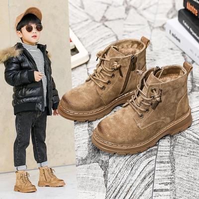 Autumn and Winter Fashion Children's Boots  Soft Soled Cotton Boots